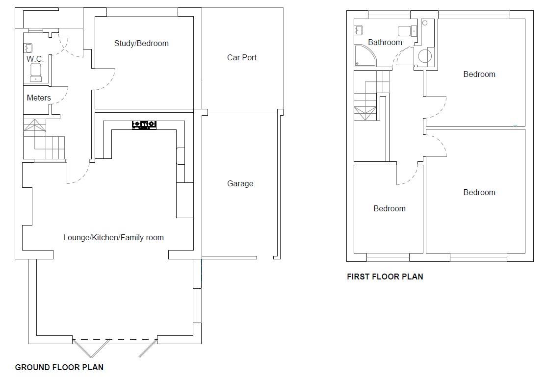 Floor Plan | House - Semi-Detached | Palatine Road, Goring-By-Sea, Worthing | For Sale